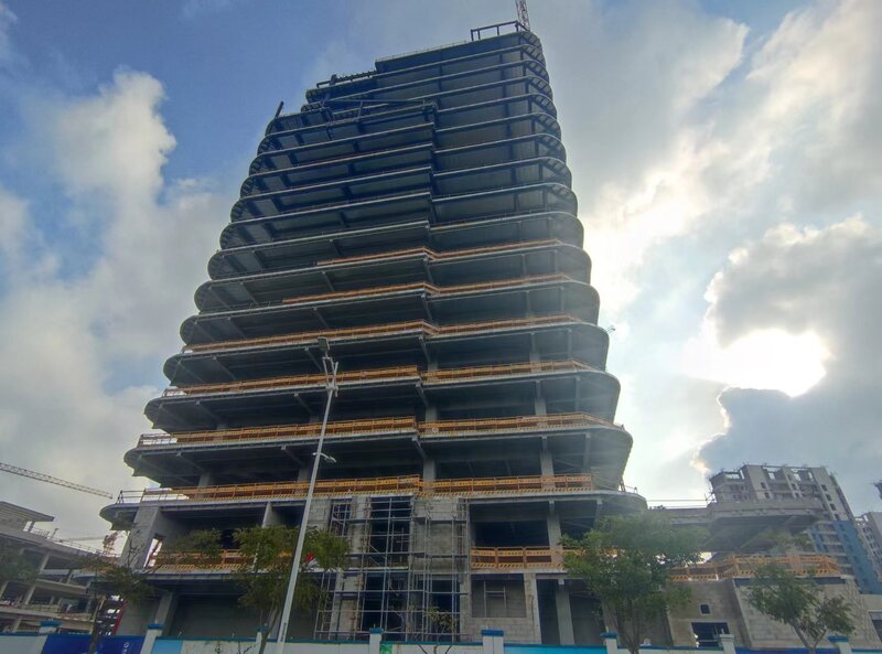 Steel Office Building Lingang New Area Financial Bay