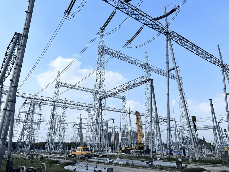 Power Plant State Grid Shanghai Huangdu 500kV UHV Tower
