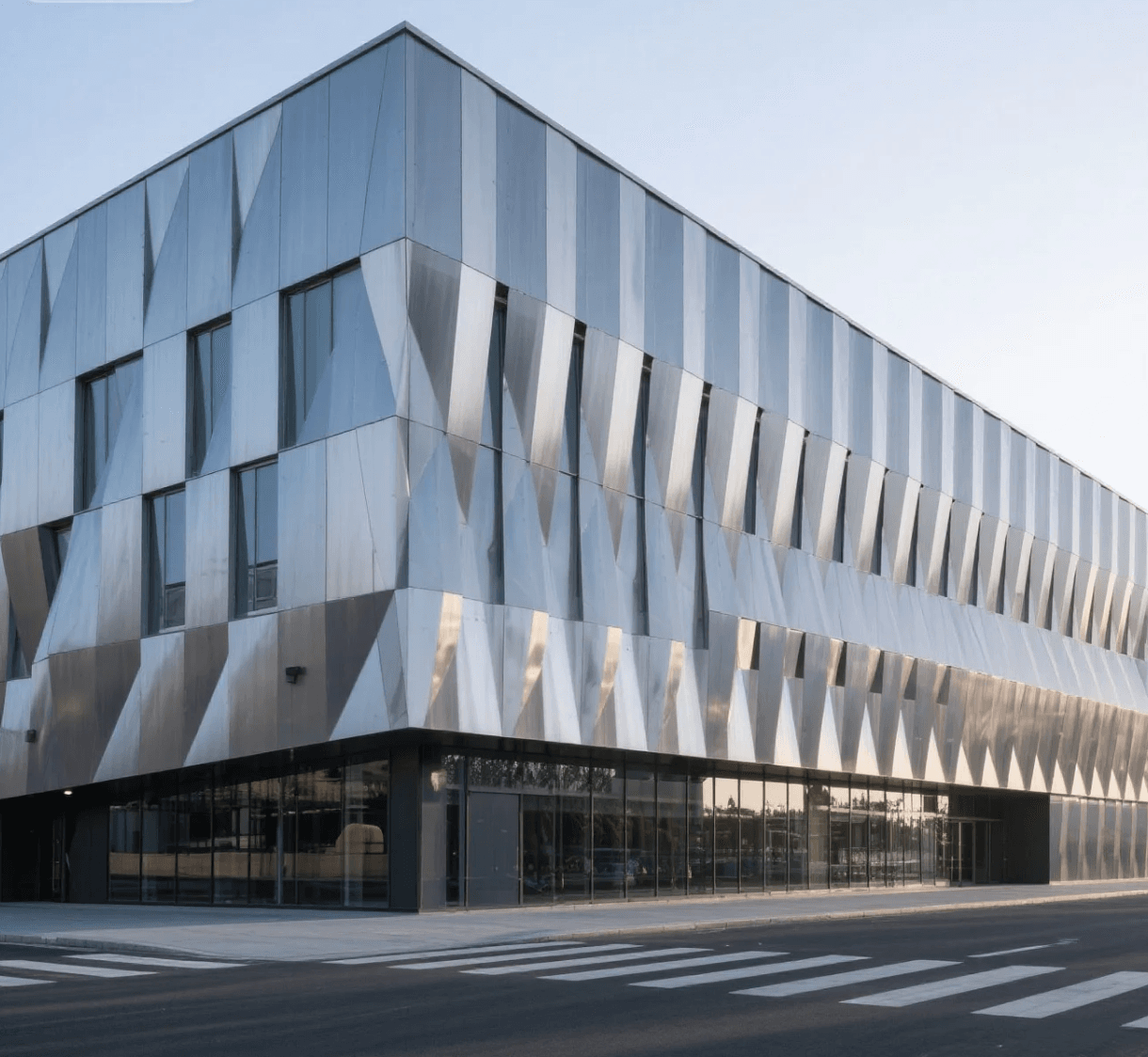 Efficient Design and Structural Aesthetics of Modern Metal Building Facades