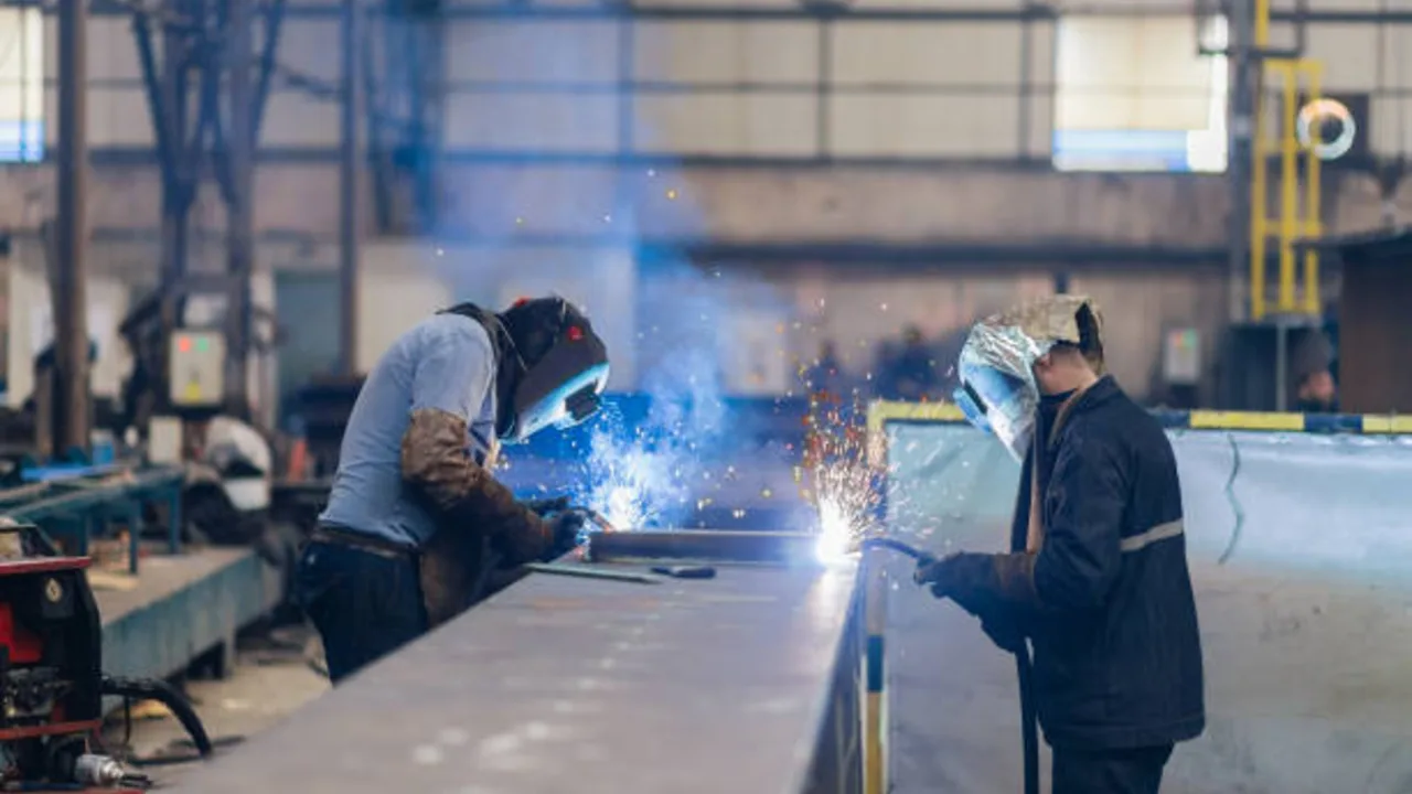 steel structure fabrication process