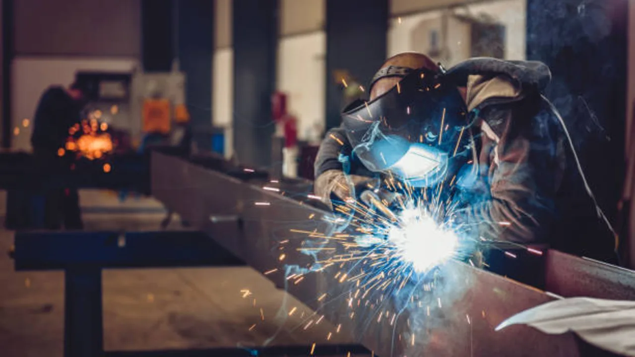 steel fabrication facility