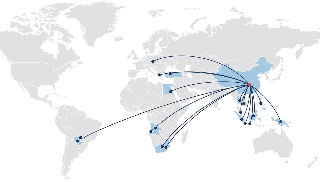 XTD Steel Projects Map