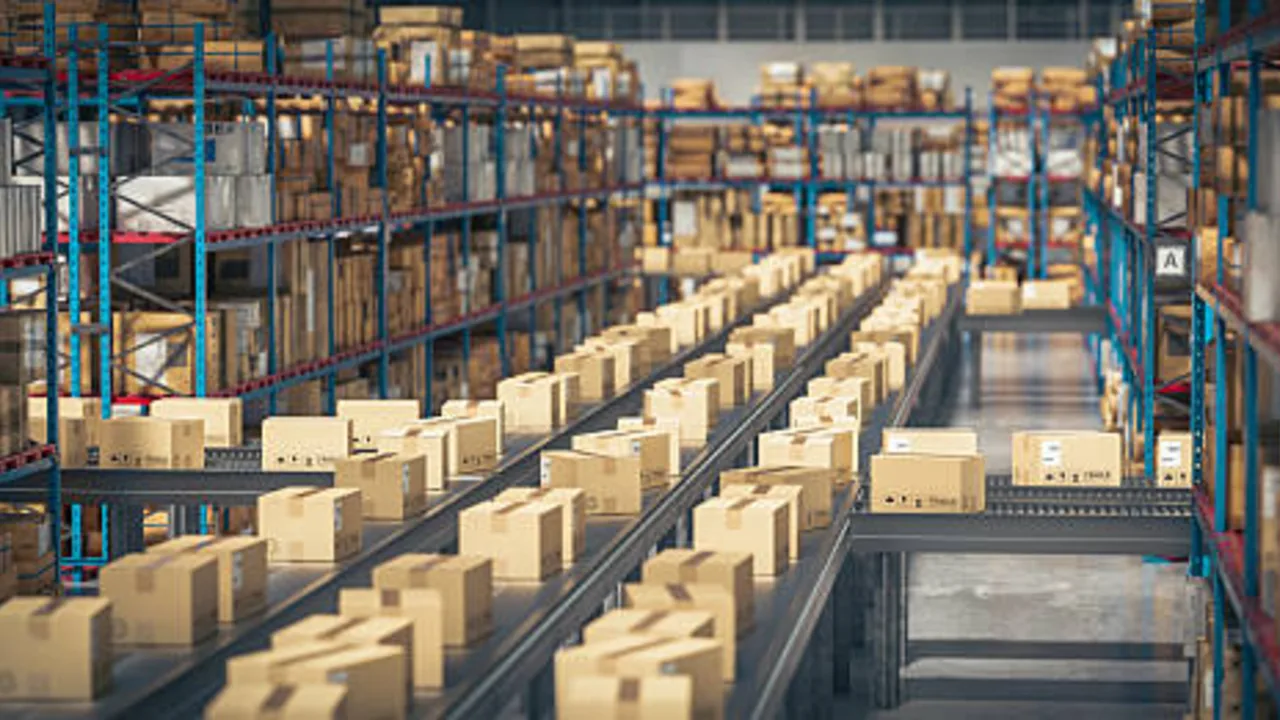 logistics steel warehouse design