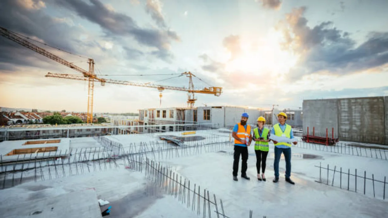 تسلسل البناء في مصنع نشط