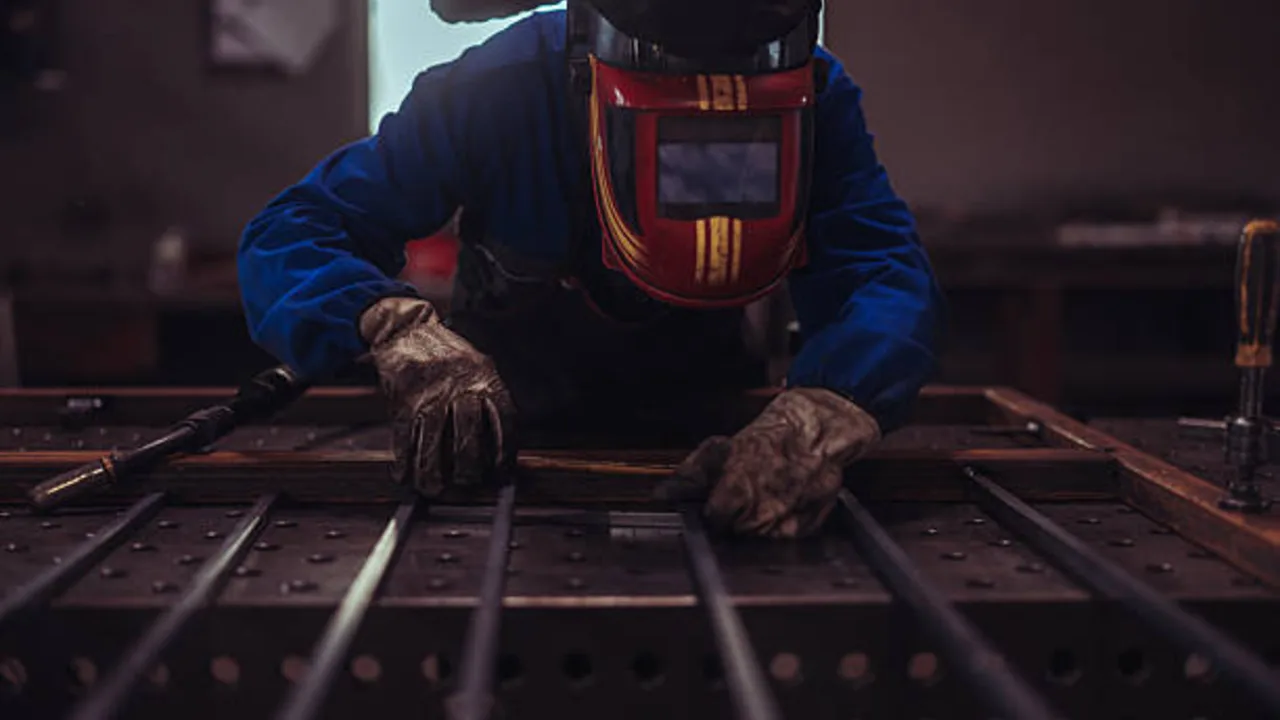 erros dimensionais na montagem de aço