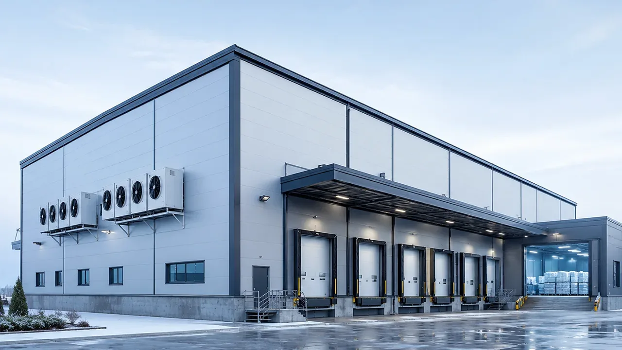 Cold Storage Steel Structure Warehouse