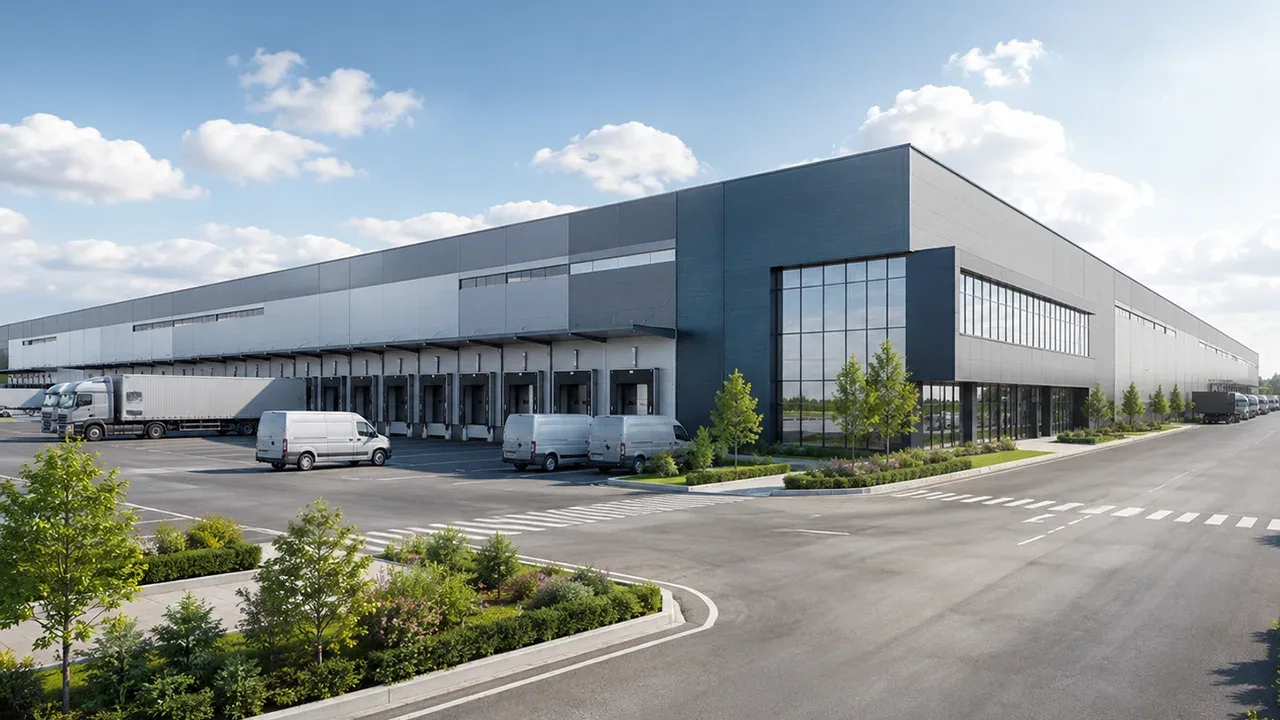 E-commerce Warehouse Steel Structure