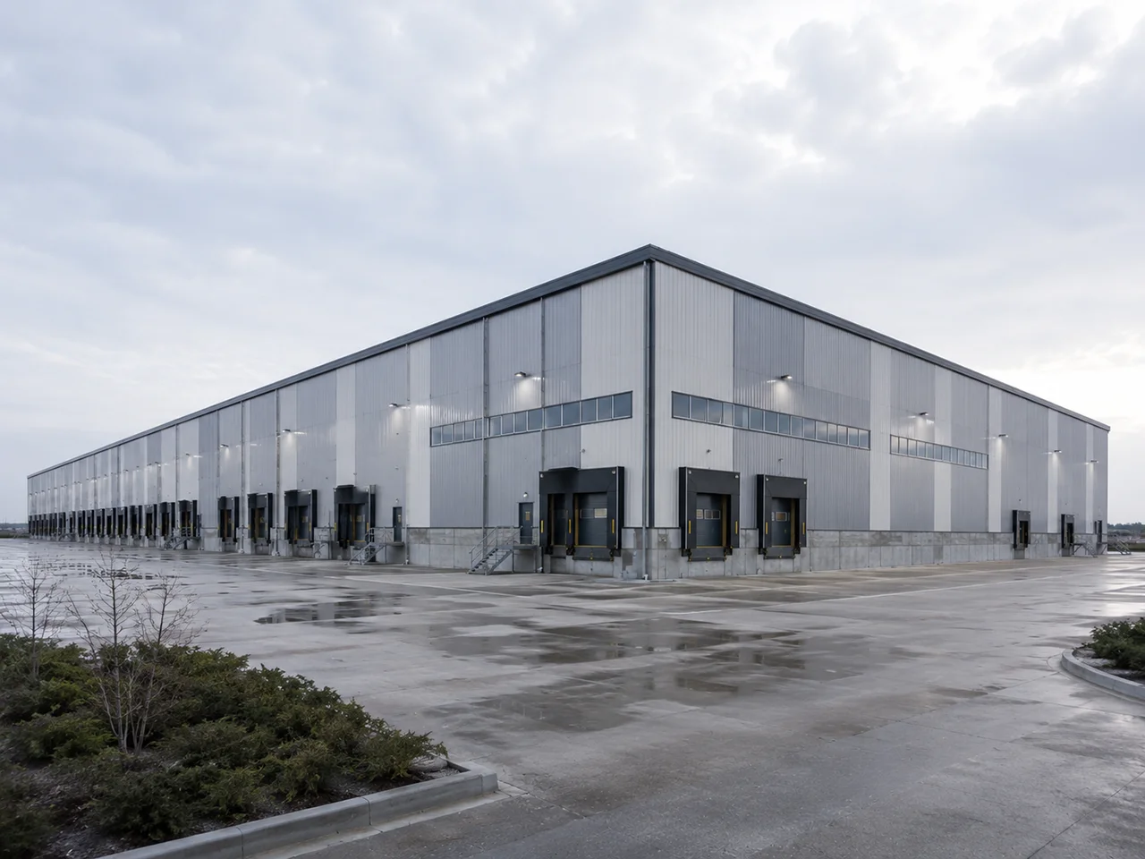 Industrial Steel Warehouse
