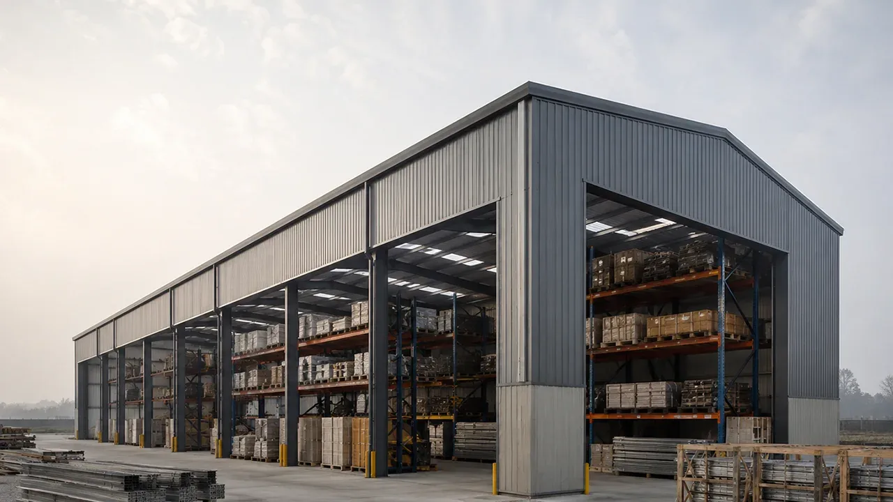 Inventory Storage Steel Structure
