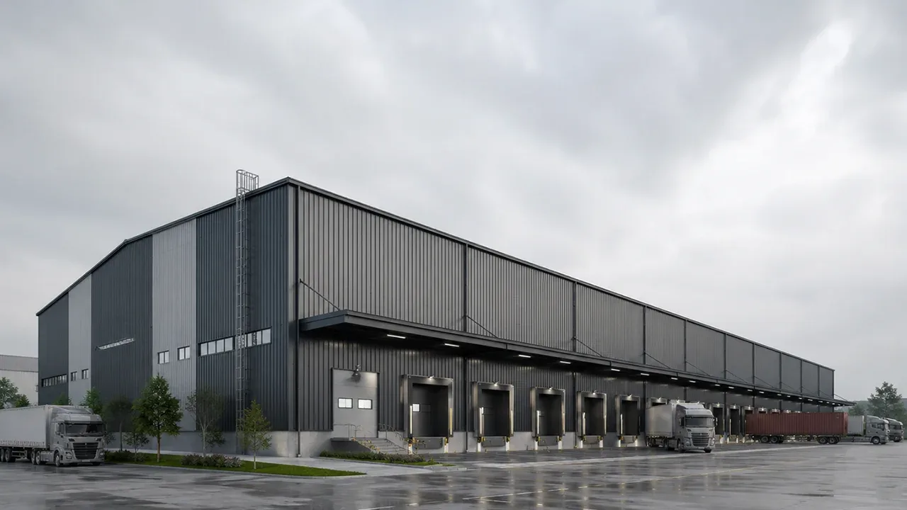 Logistics Steel Structure Warehouse