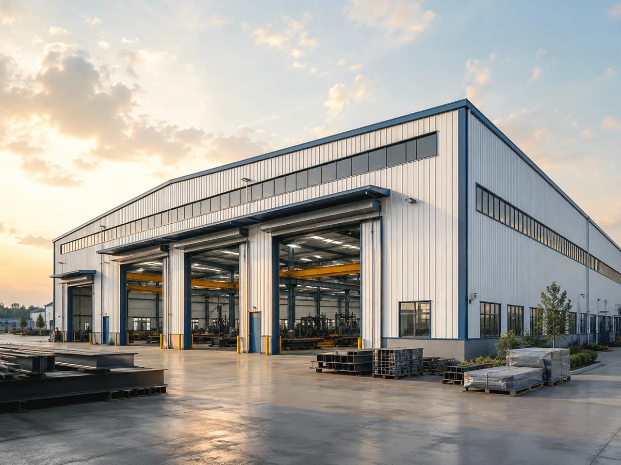 Manufacturing Steel Structure Factory