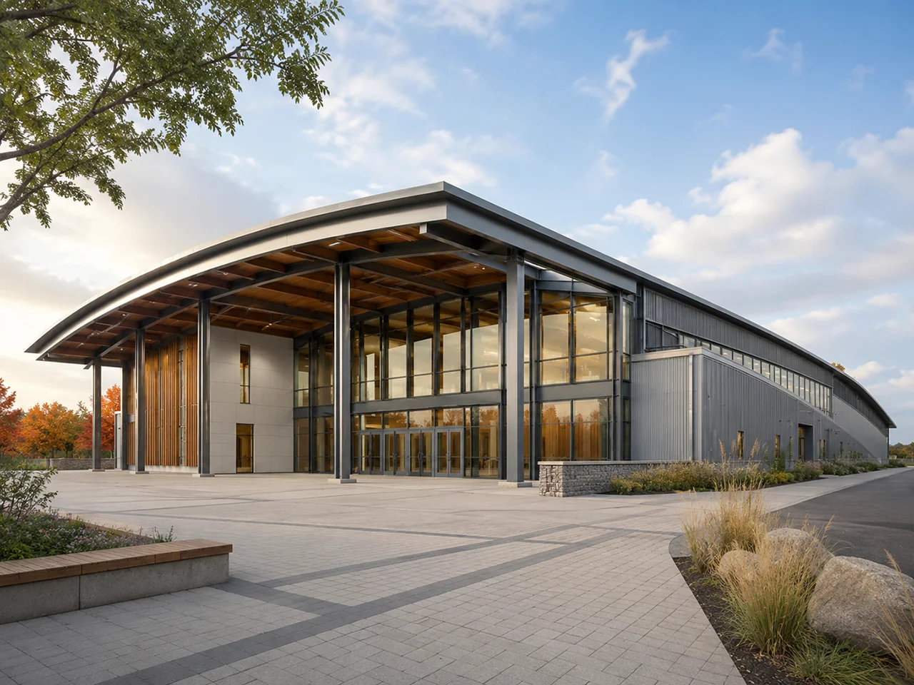 Public Steel Structure Building