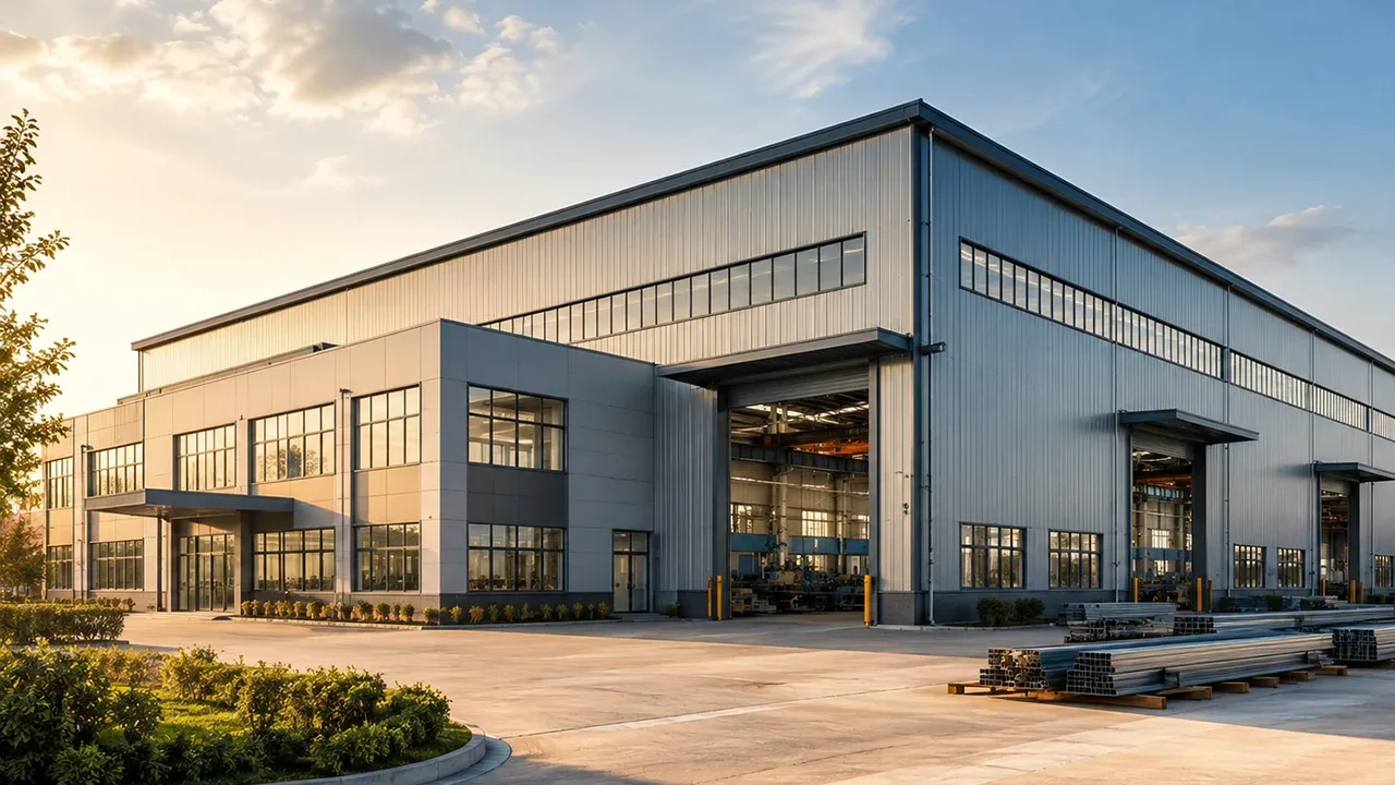Steel Structure Building for Manufacturing