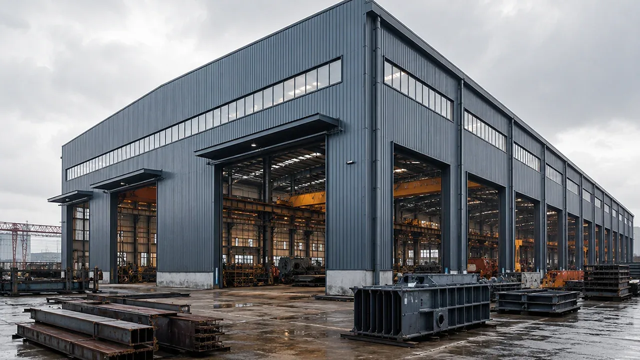 Steel Structure Factory for Machinery Production