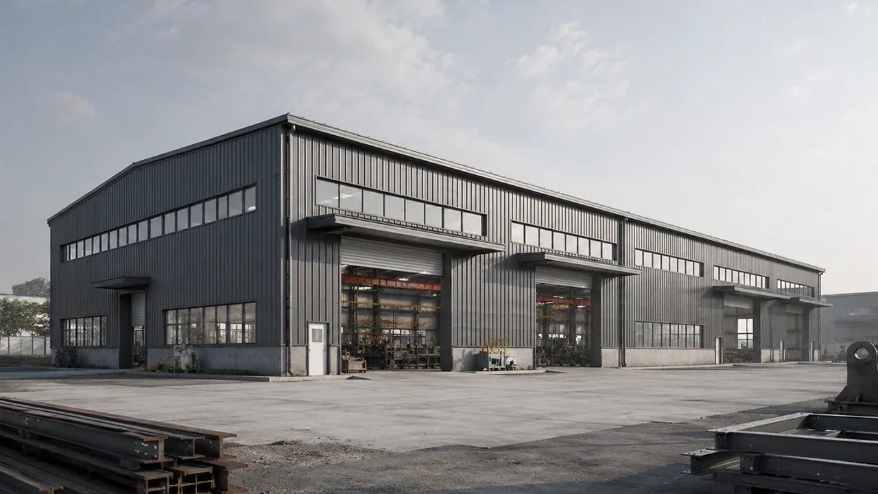 Steel Structure Workshop Building