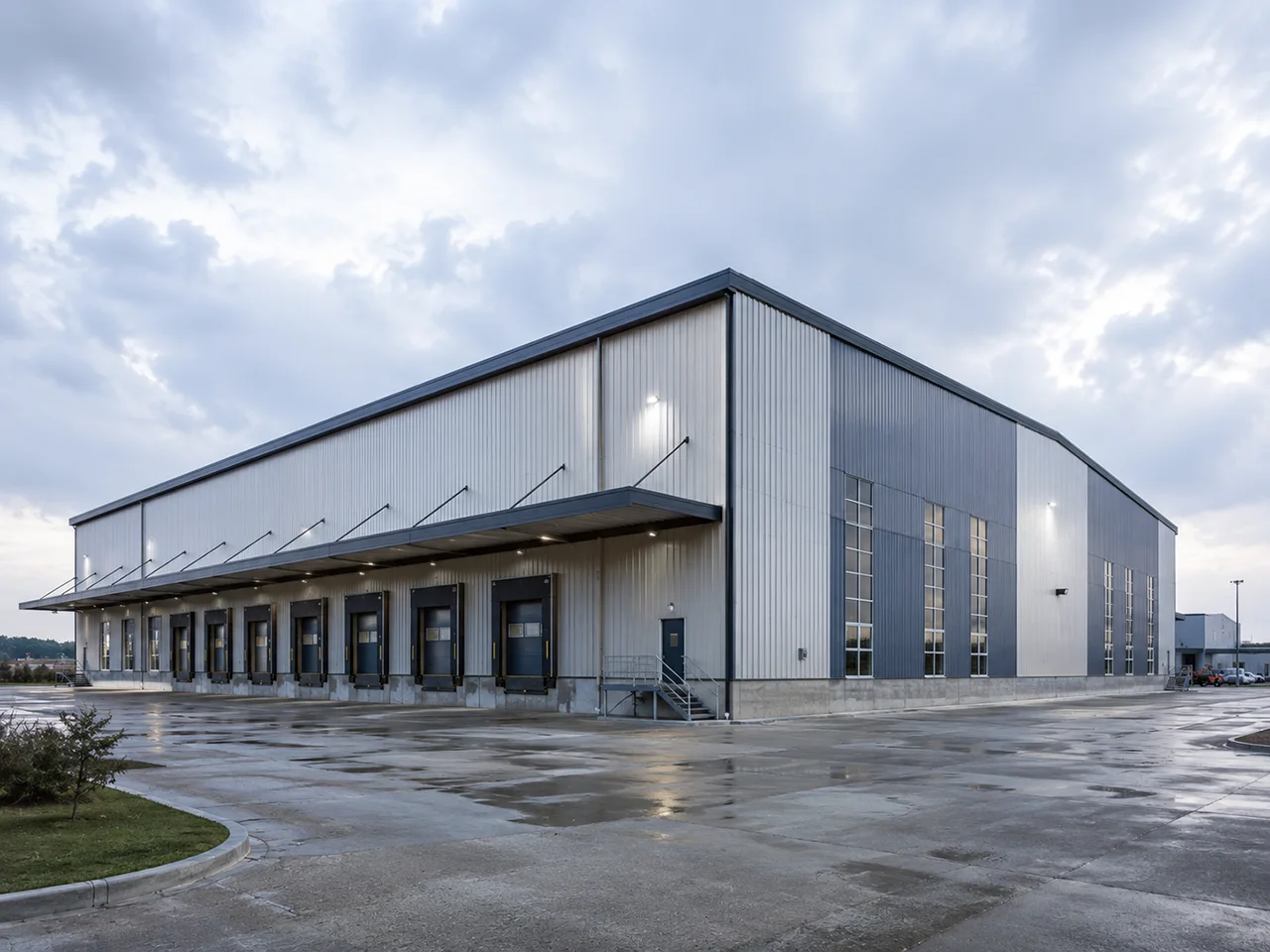 Steel Warehouse Building