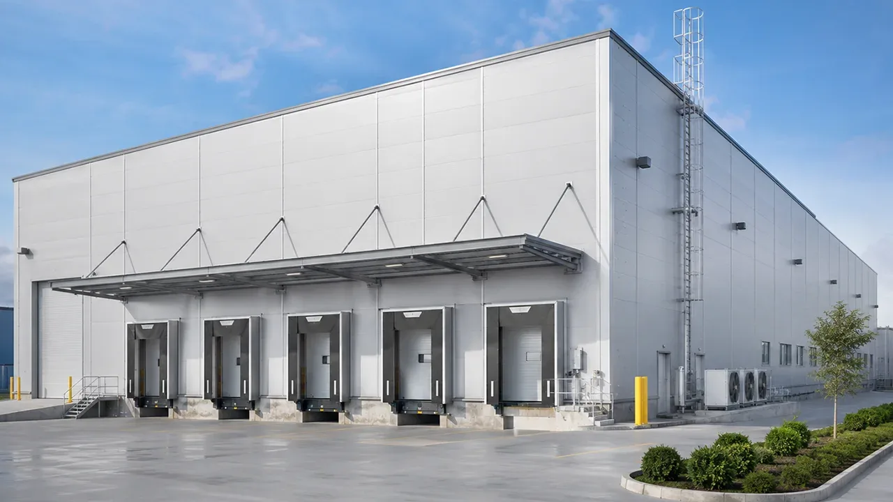 Steel Warehouse for Food Storage