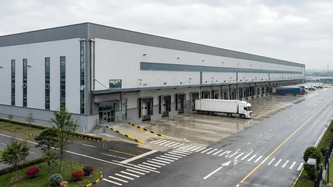 Steel Warehouse for Logistics