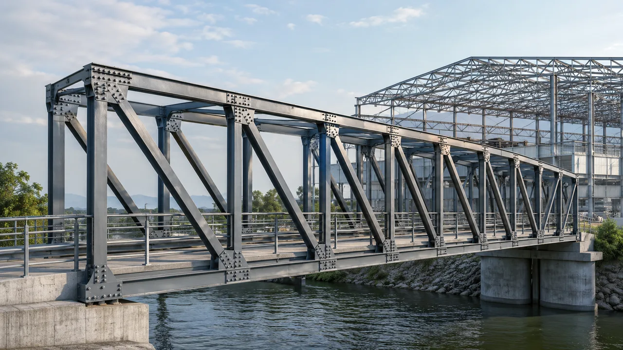 Pratt truss
