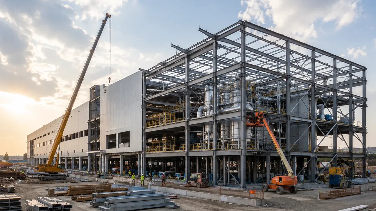 Factory Steel Structure Construction