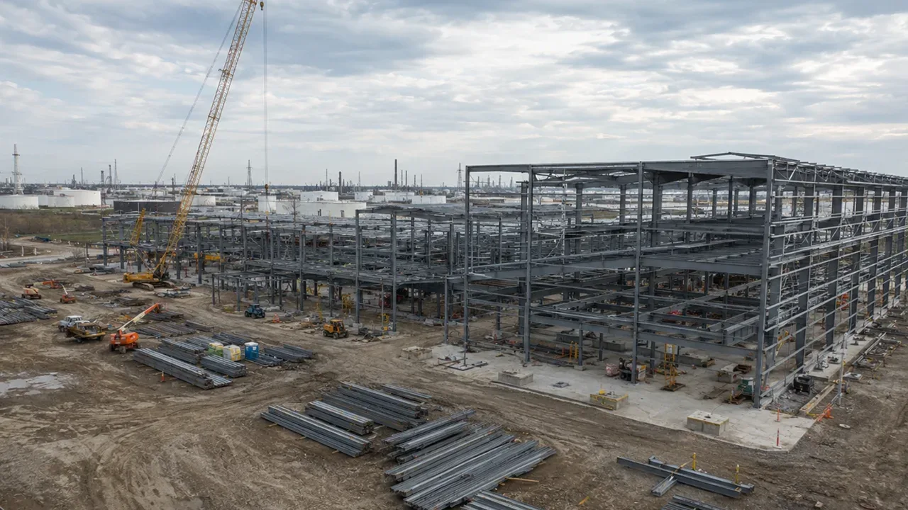 Industrial Steel Structure Construction