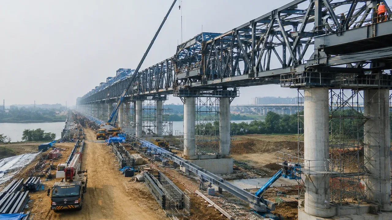 Infrastructure Steel Structure Construction