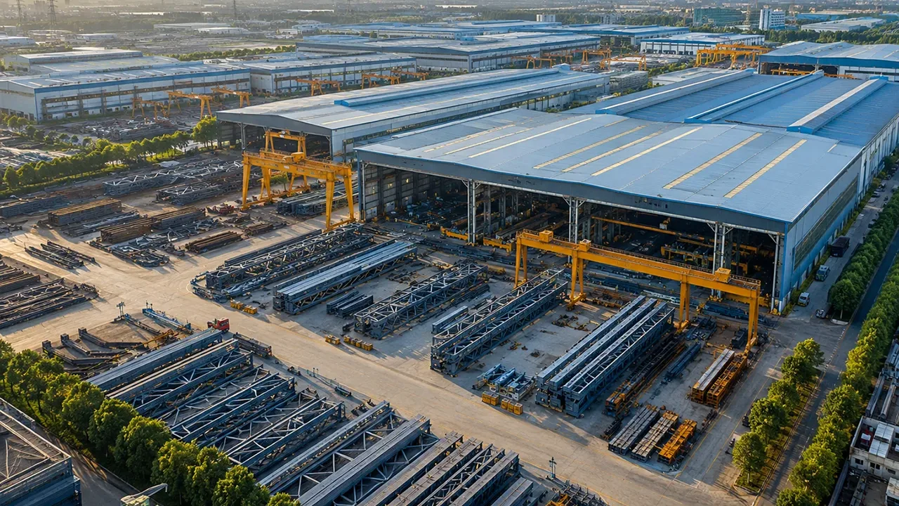 Large Scale Steel Structure Manufacturer