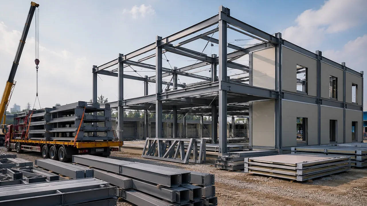 Pre Built Steel Structure