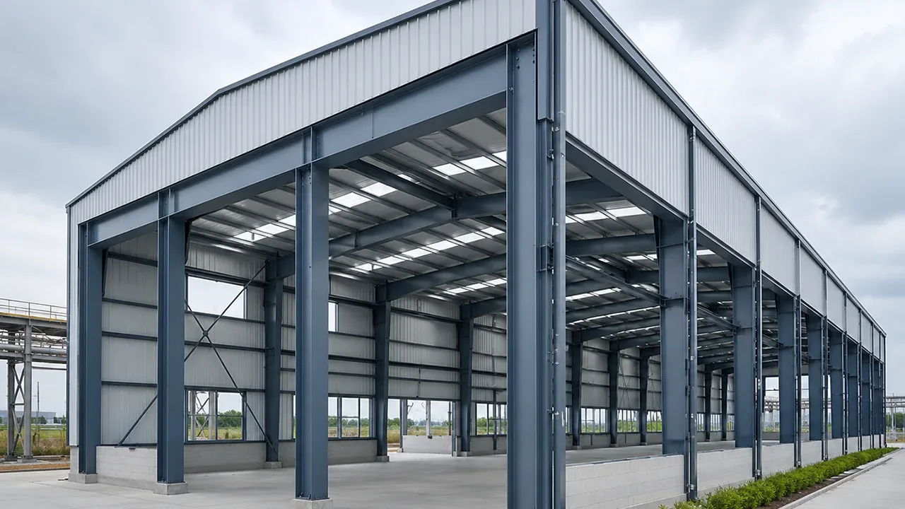 Pre Engineered Steel Structure