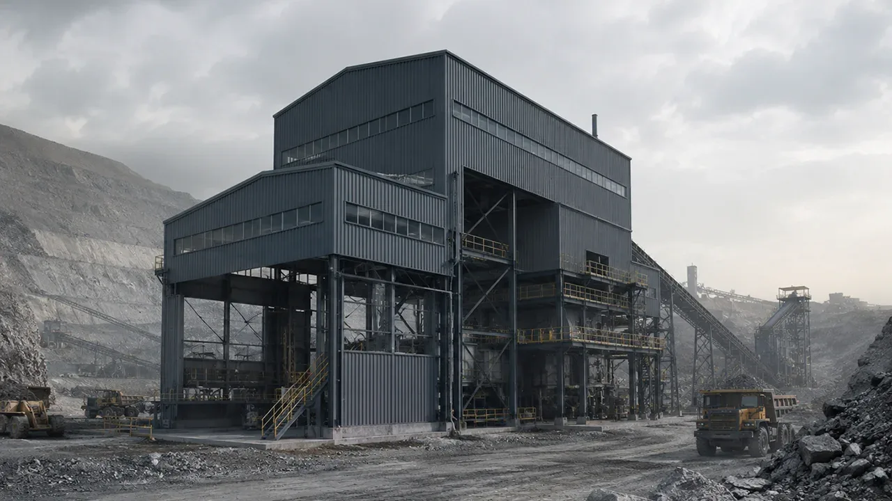 Steel Structure Building for Mining