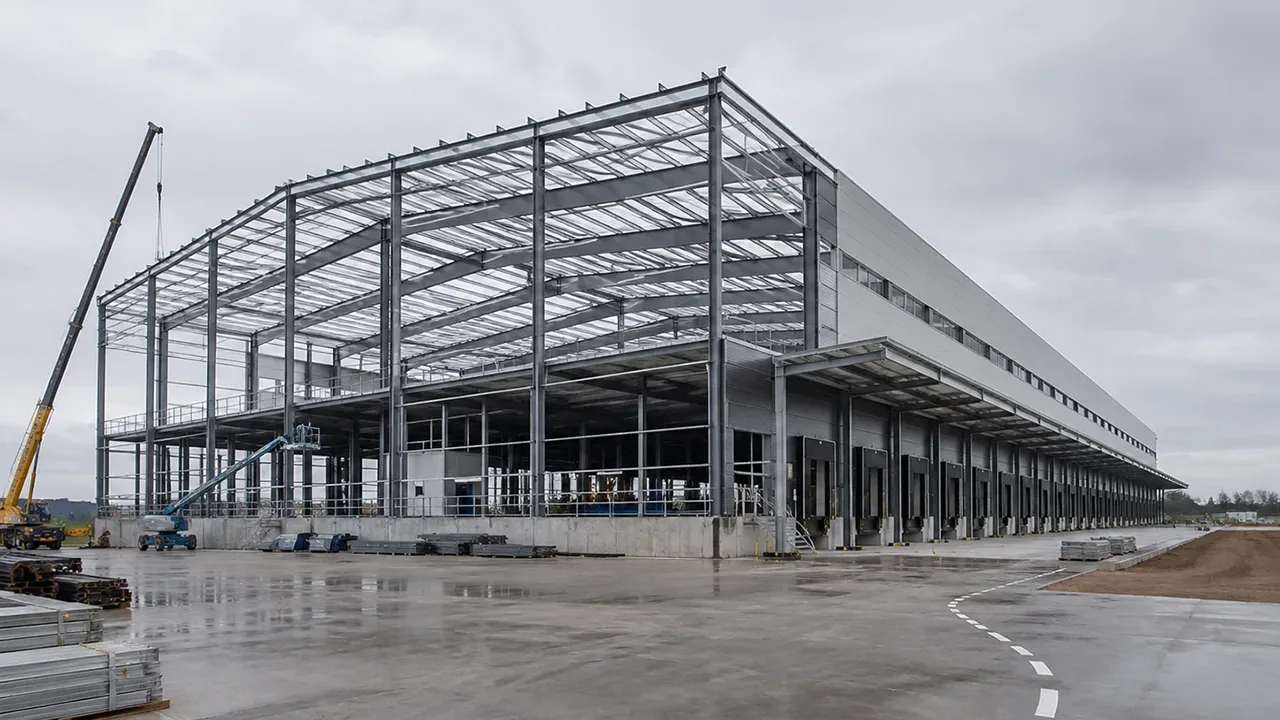 Steel Structure Construction for Logistics