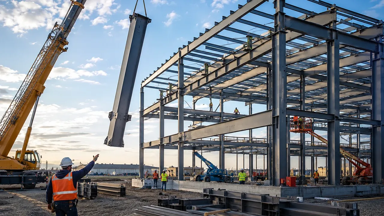 Steel Structure Erection Construction