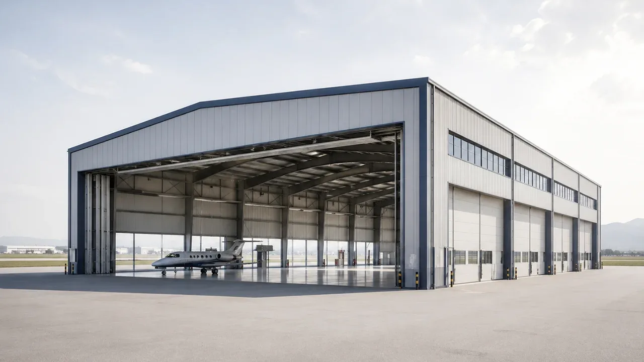 Steel Structure Hangar Building