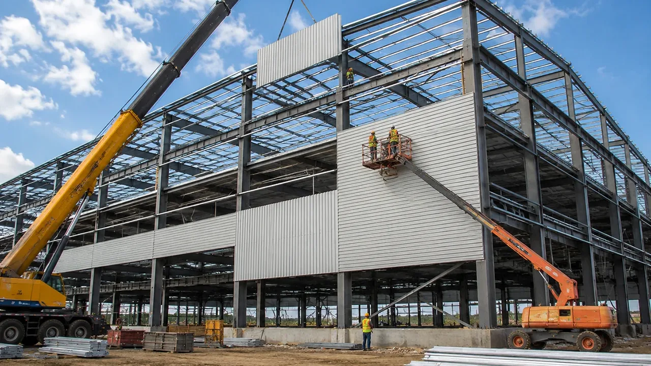 Steel Structure Installation Construction