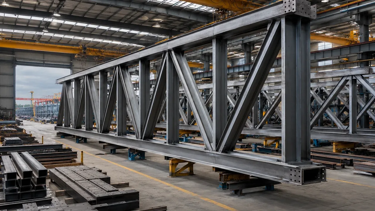 Steel Truss Fabrication
