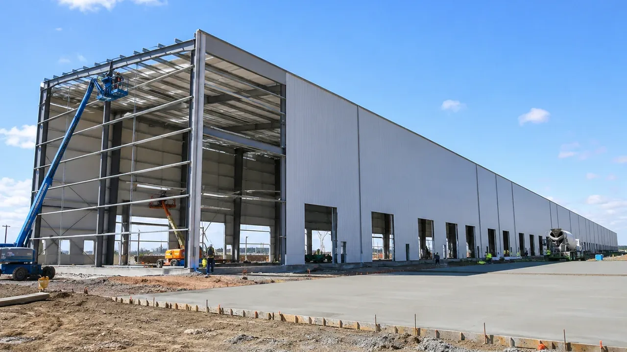 Steel Warehouse Construction