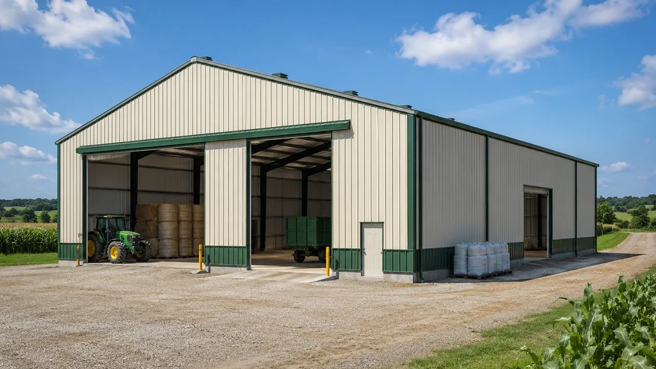 Steel Warehouse for Agriculture