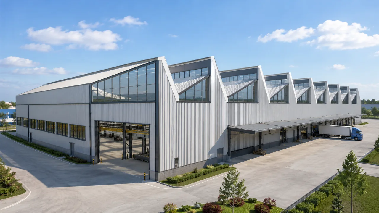 north light truss roof system