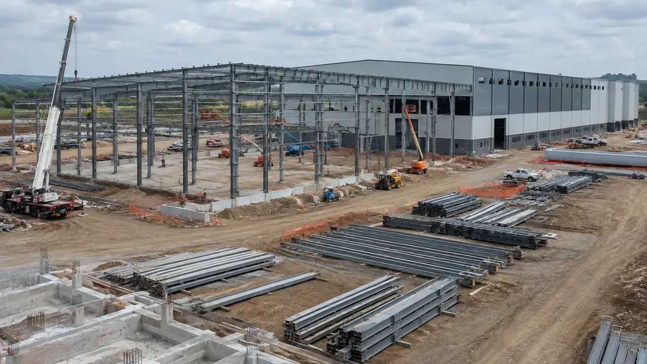 End-to-End Steel Structure Construction