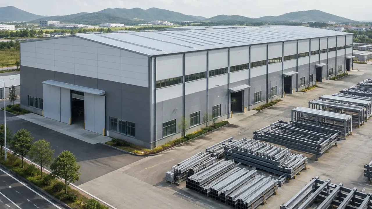 Factory Made Steel Warehouse