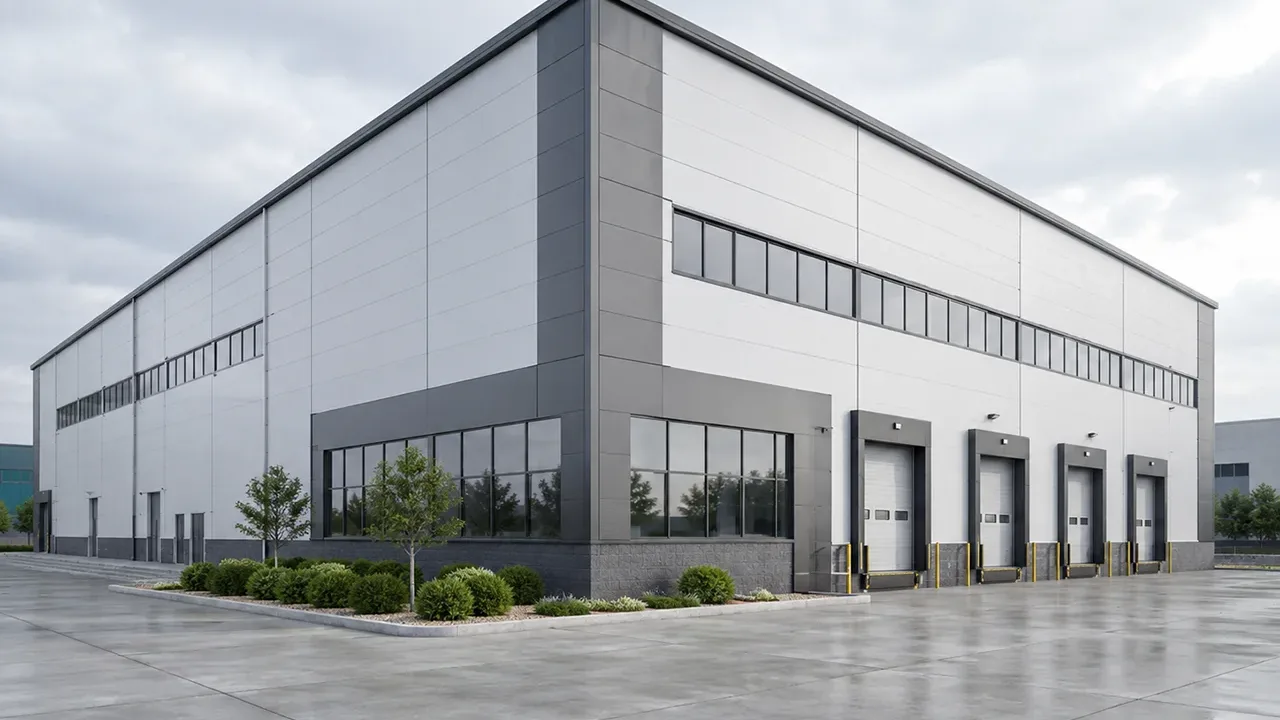 Insulated Steel Warehouse