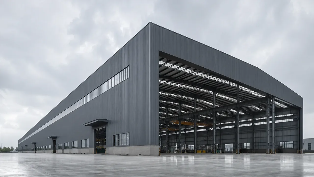 Large Span Steel Structure Factory