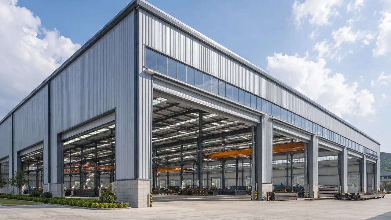 Open Space Steel Structure Factory