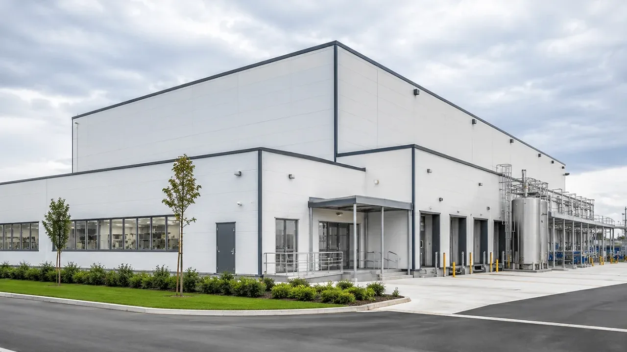 Steel Structure Building for Food Processing