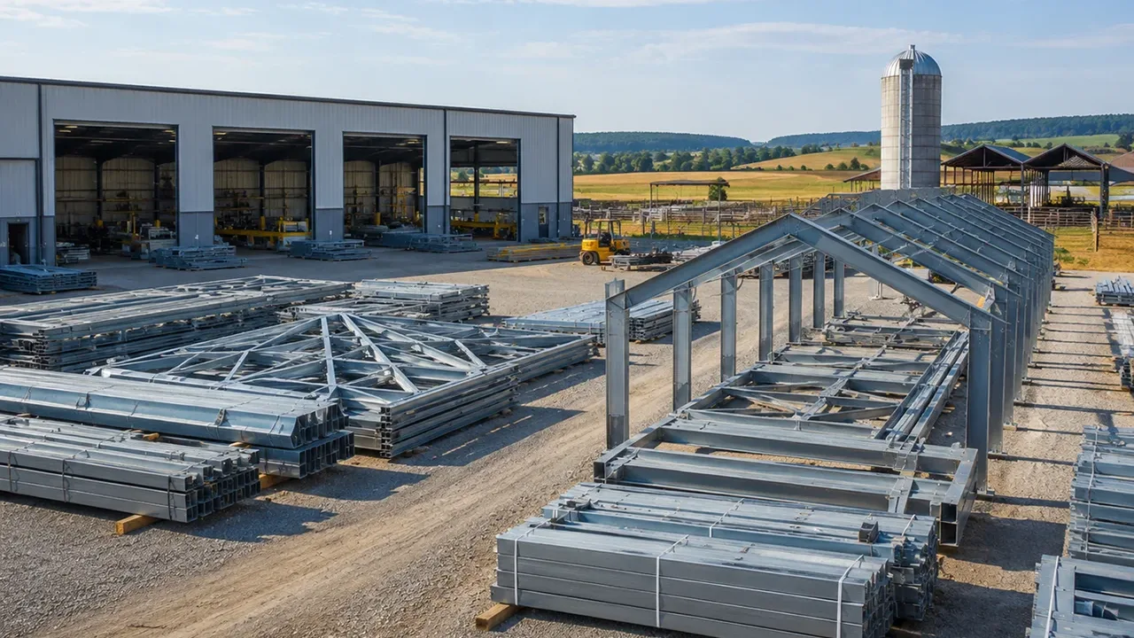 Steel Structure Manufacturer for Agricultural Buildings