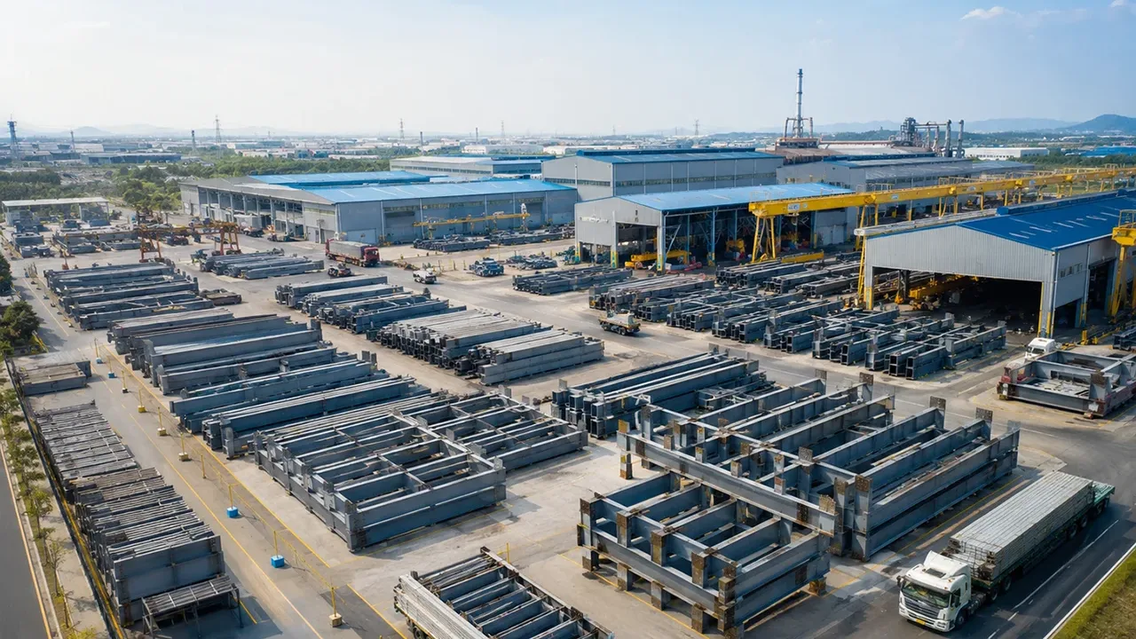 Steel Structure Manufacturer for Industrial Projects