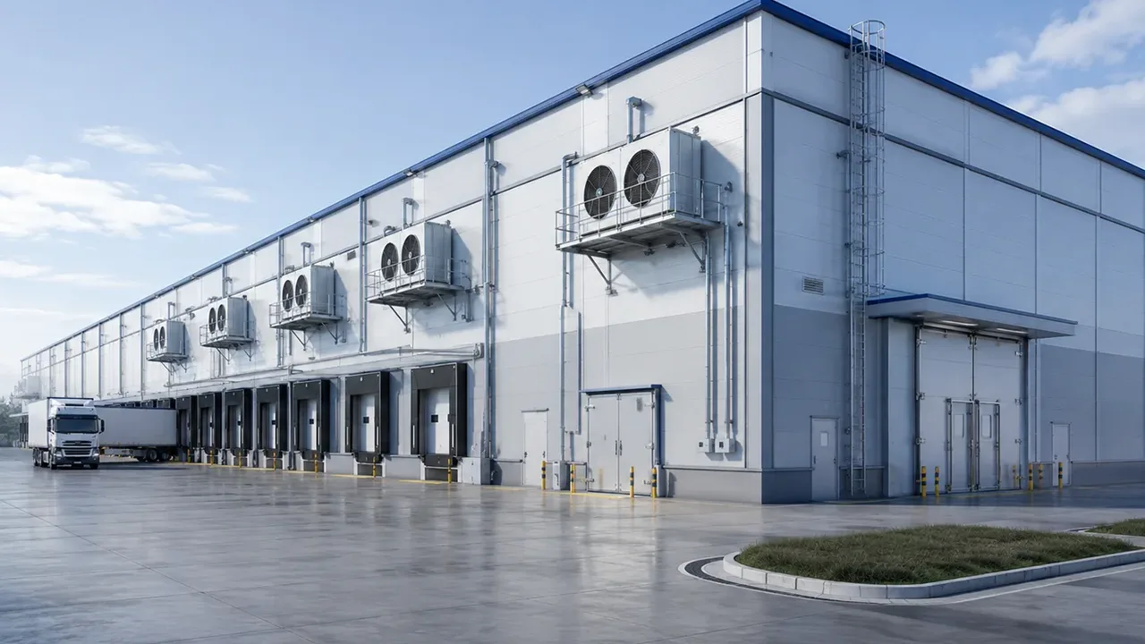 Temperature Controlled Steel Warehouse