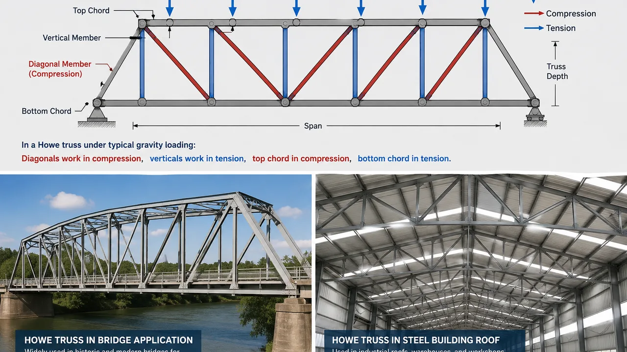 Howe truss