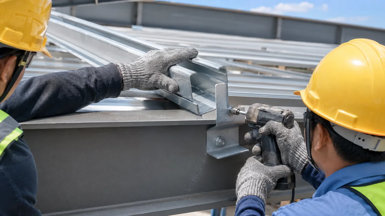 roof purlin clip angle