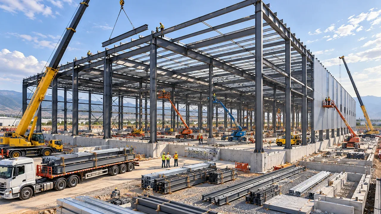 Complete Steel Structure Construction Service